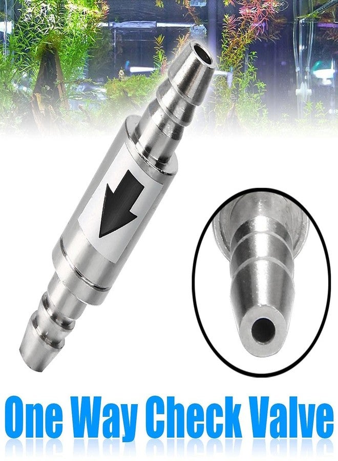 صمام فحص أحادي الاتجاه من الفولاذ المقاوم للصدأ من VAYINATO® Golden Angel، قطعة واحدة، صمام عدم رجوع أحادي الاتجاه لنظام إمداد ثاني أكسيد الكربون في أحواض الأسماك من PetzLifeworld - Image 4